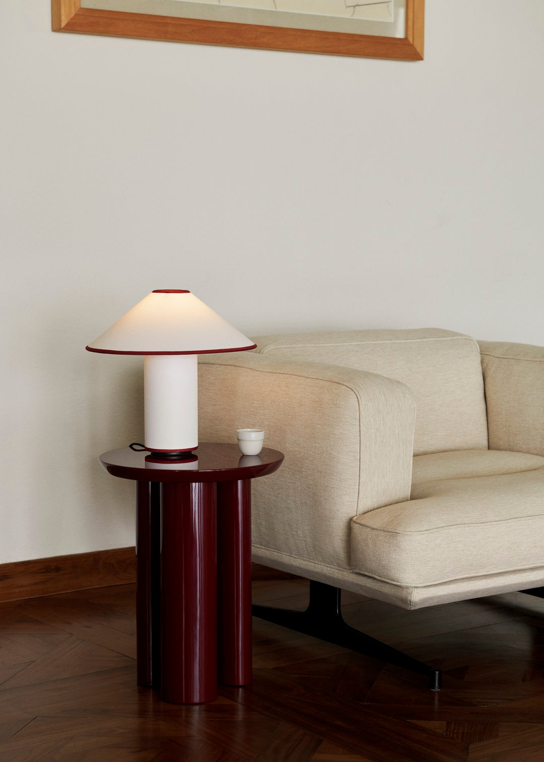 Colette Table Lamp ATD6 (ホワイトメルロー)