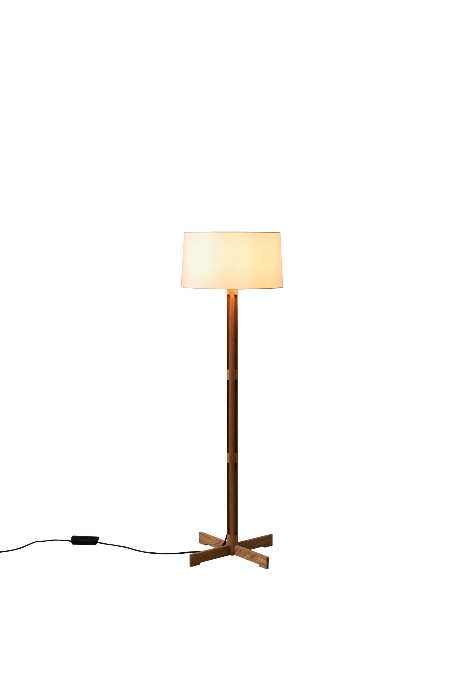 SANTA & COLE スタンドライト／オレンジシェード×ブラック脚